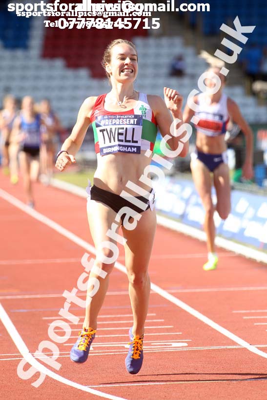Womens 5000 metres, British World Championship Team Trials, Alexander Stadium, Birmingham